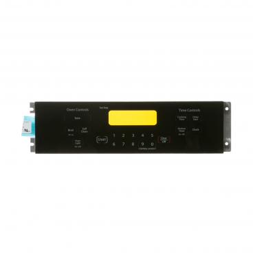 GE JDP46BD2BB Touchpad Control Panel Assembly (Black) - Genuine OEM