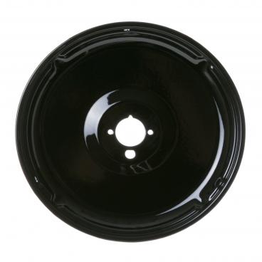 GE JGP336BEV1BB Porcelain Burner Drip Bowl - 9in, Black Genuine OEM