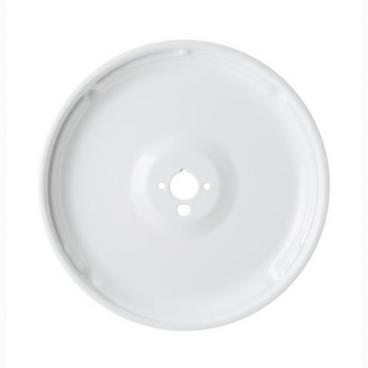 GE JGP336WED2WW White Porcelain Burner Bowl - Small - Genuine OEM