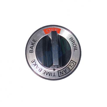 GE JKP07G0J3 Control Knob (Black/Stainless) - Genuine OEM