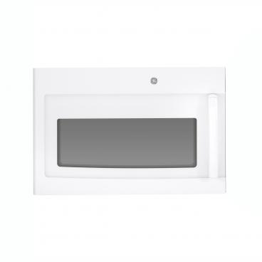 GE JNM3160DF1CC Microwave Door Assembly (White) Genuine OEM