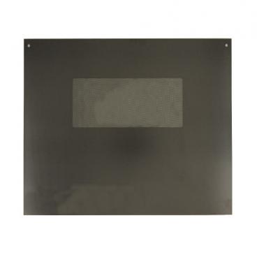 GE JSS26GN1 Outer Door Glass (Black) - Genuine OEM