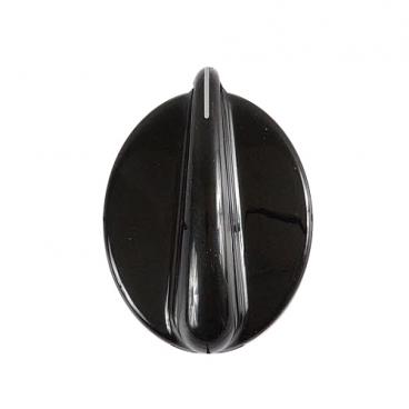 GE PCS968DP2WW Top Right Burner Control Knob (Black) - Genuine OEM