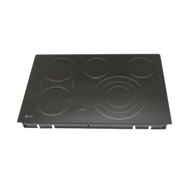 GE PD968SP3SS Maintop Glass Assembly (Black) Genuine OEM