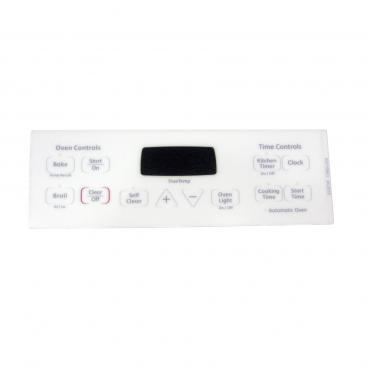 GE PGB900DEM4CC Touchpad Control Panel Assembly (White) - Genuine OEM