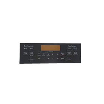 GE PGB908DEM1WW Range Button Panel Overlay - Genuine OEM
