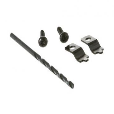 GE ZET1SH2SS Door Hinge Bracket Kit - Genuine OEM