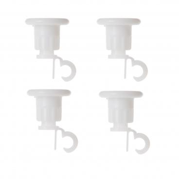 Hotpoint HDA1000G20WH Roller and Stud Assembly (4 Pack) - Genuine OEM