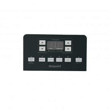 Hotpoint HSS25ATHHCBB Dispenser User Interface Assembly (Black) - Genuine OEM