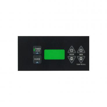 Hotpoint RB585BB1WH Control Panel Overlay (Black) Genuine OEM