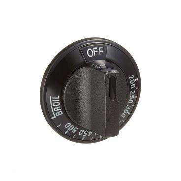 Hotpoint RGB508PS1 Temperature Control Knob (Black) - Genuine OEM