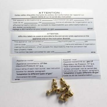 Bertazzoni Part# 910872 LP Conversion Kit (OEM)