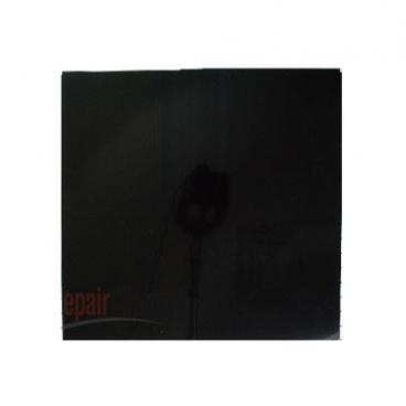 Whirlpool Part# 99001659 Front Panel Insert (OEM) Black/White