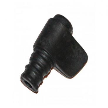 Saeco Part# 996530004127 Steam Tube Handgrip (OEM) Black