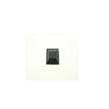 Saeco Part# 996530016882 Square Adhesive Foot (OEM) Black