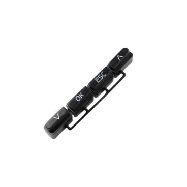 Saeco Part# 996530067462 Function Buttons Cover (Black) - Genuine OEM
