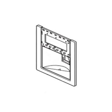 LG Part# ACQ34962401 Dispenser Cover Assembly - Genuine OEM
