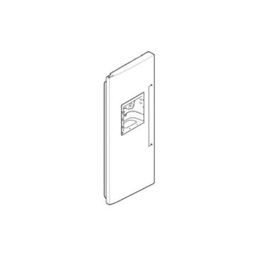 LG Part# ADC72986623 Door Assembly - Genuine OEM