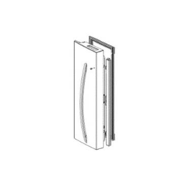 LG Part# ADC73746417 Door Assembly - Genuine OEM