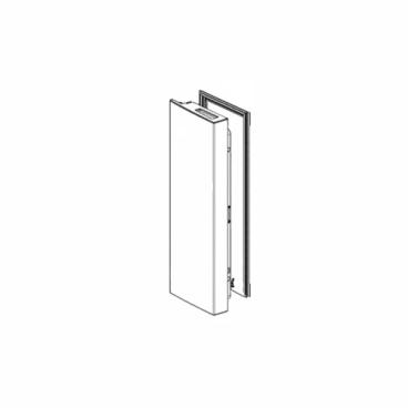 LG Part# ADC73746437 Door Assembly (Left) - Genuine OEM
