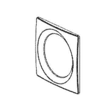 LG Part# ADC74069001 Door Assembly - Genuine OEM