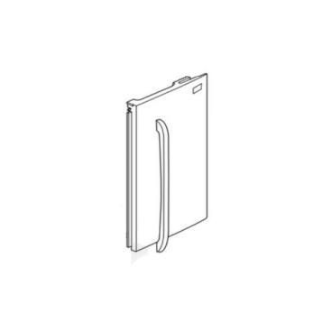 LG Part# ADD73656087 Door Foam Assembly - Genuine OEM