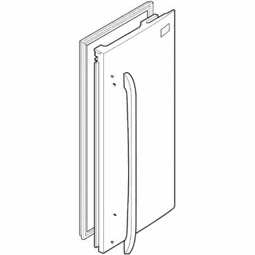 LG Part# ADD73996501 Door Foam Assembly - Genuine OEM