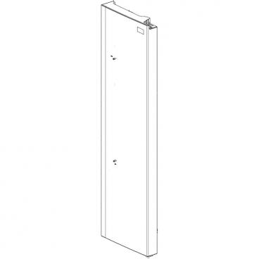 LG Part# ADD74296604 Door Panel Assembly (Outer) - Genuine OEM