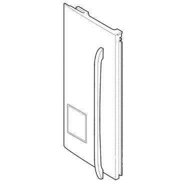 LG Part# ADD76155804 Door Foam Assembly - Genuine OEM