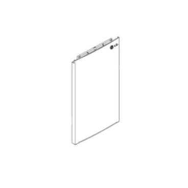 LG Part# ADD76195839 Door Foam Assembly - Genuine OEM