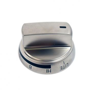 LG Part# AEZ74533305 Burner Control Knob (OEM) Stainless