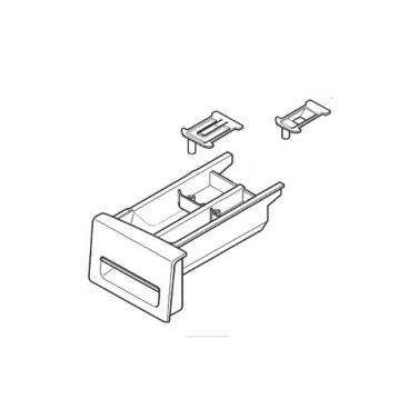 LG Part# AGL74137302 Drawer Panel Assembly - Genuine OEM