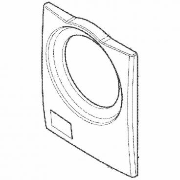 LG Part# AGL76194002 Front Panel Assembly - Genuine OEM