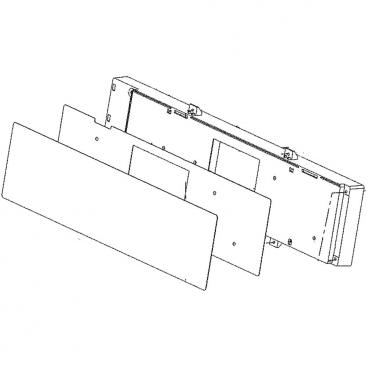 LG Part# AGM73329016 Control Panel Assembly - Genuine OEM