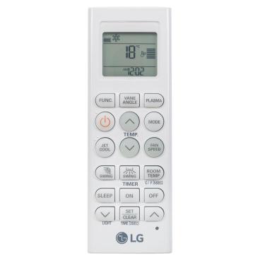 LG Part# AKB74675304 Fan Remote Control (White) - Genuine OEM