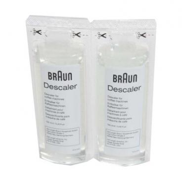 Delonghi Part# AX13210003 Descaler Set (OEM) 2X100 Ml