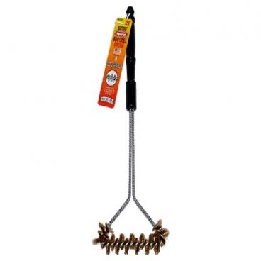 BrushTech Part# B106C Wide-Faced Barbecue Grill Brush (OEM) 12-Inch