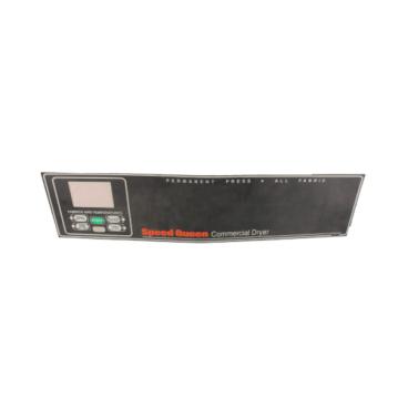 Speed Queen Part# D504113 Graphic Overlay - Genuine OEM