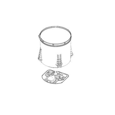 Samsung Part# DC97-19562M SUB Tub Assembly - Genuine OEM