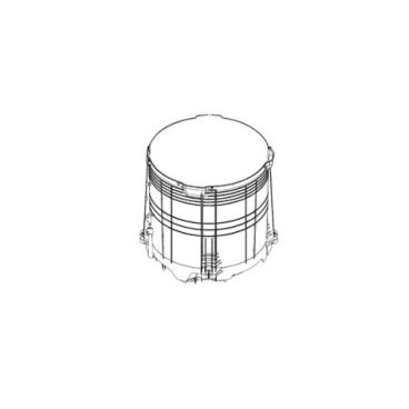Samsung Part# DC97-19565F Semi Tub Assembly (Outer) - Genuine OEM