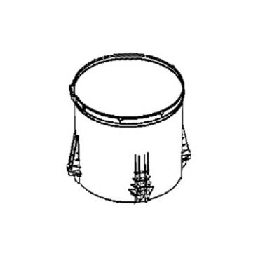 Samsung Part# DC97-19565H Semi Outer Tub Assembly - Genuine OEM