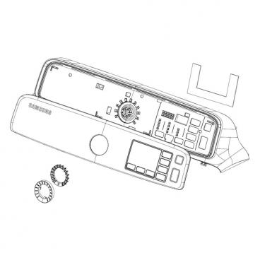 Samsung Part# DC97-19576X Control Panel - Genuine OEM