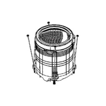 Samsung Part# DC97-20066A Spin Basket Assembly - Genuine OEM