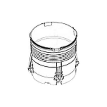 Samsung Part# DC97-21555A Semi Outer Tub Assembly - Genuine OEM
