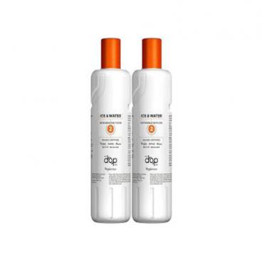 Whirlpool Part# EDR2RXD2 Filter (OEM) 2-PK Orange