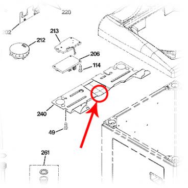 GE Part# WH44X10170 Shield Controls (OEM)