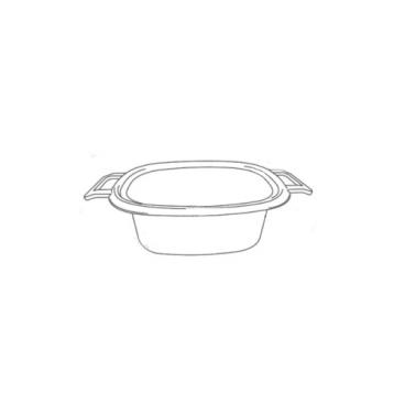 Delonghi Part# GH1001 Vessel Container with Handle - Genuine OEM