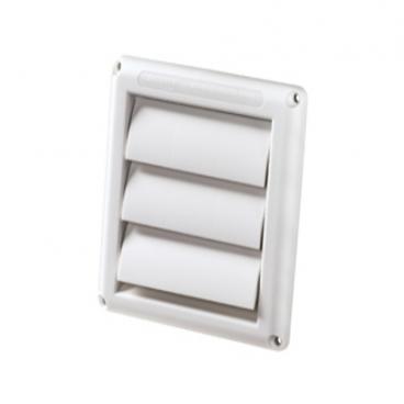 Deflecto Part# HS5W/2 Vent Hood (OEM) 5inch White