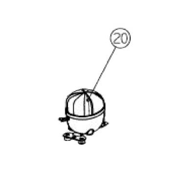 Hisense Part# K2170543 Compressor - Genuine OEM