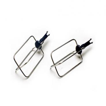 Delonghi Part# KW710827 Whisks (OEM) Pair Grey